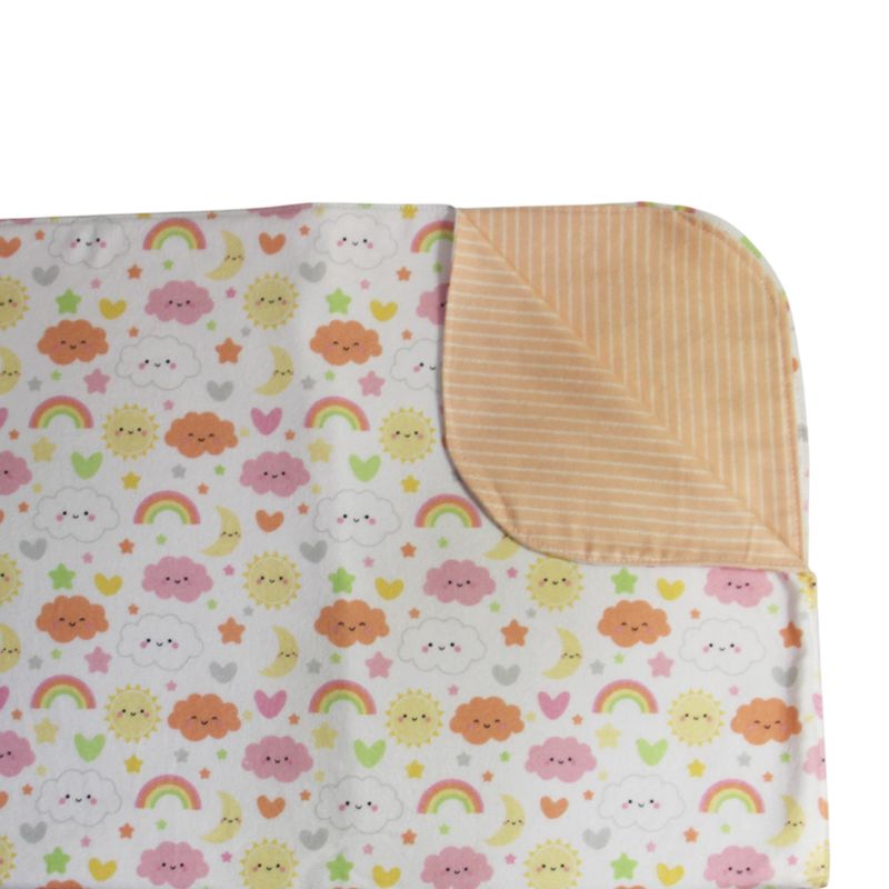 NSP111K  Peach Rainbow Blanket