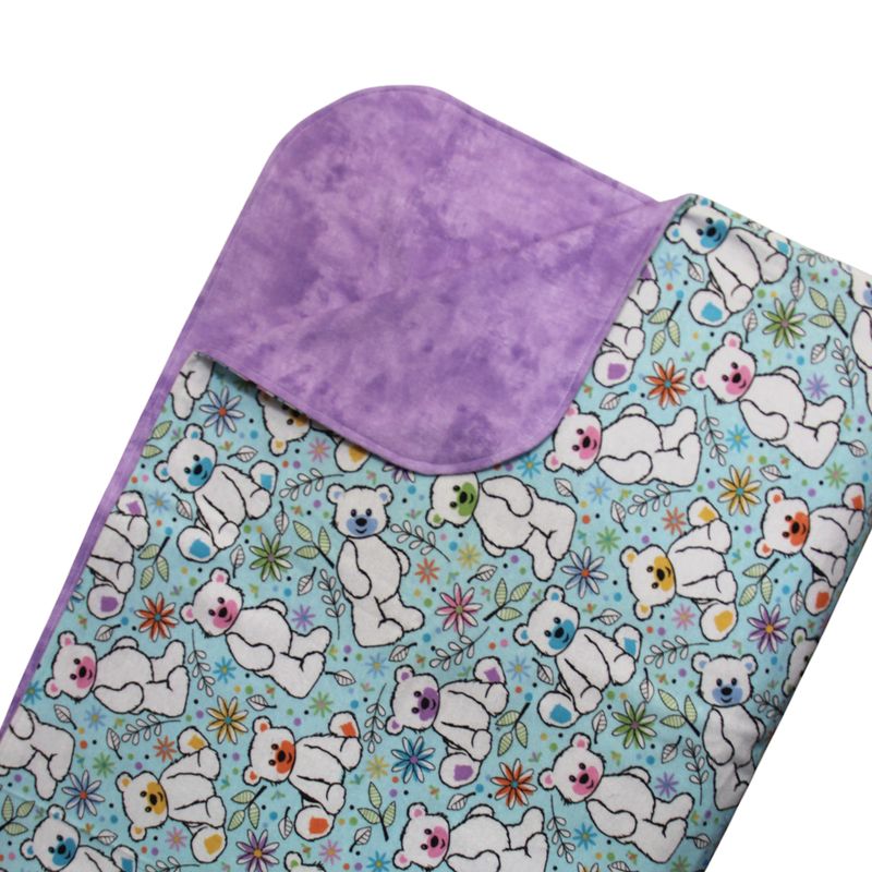 NSP113K Lavender Bear Blanket