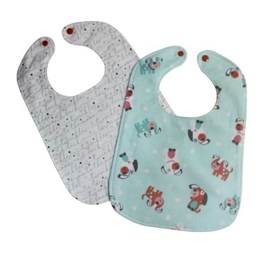 NSP103B Twinkle Pups Bib