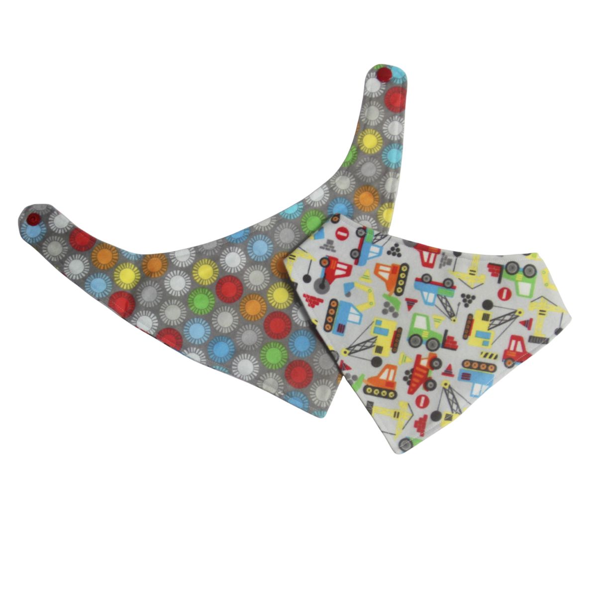 NSP123N Primary Trucks Bandana Bib
