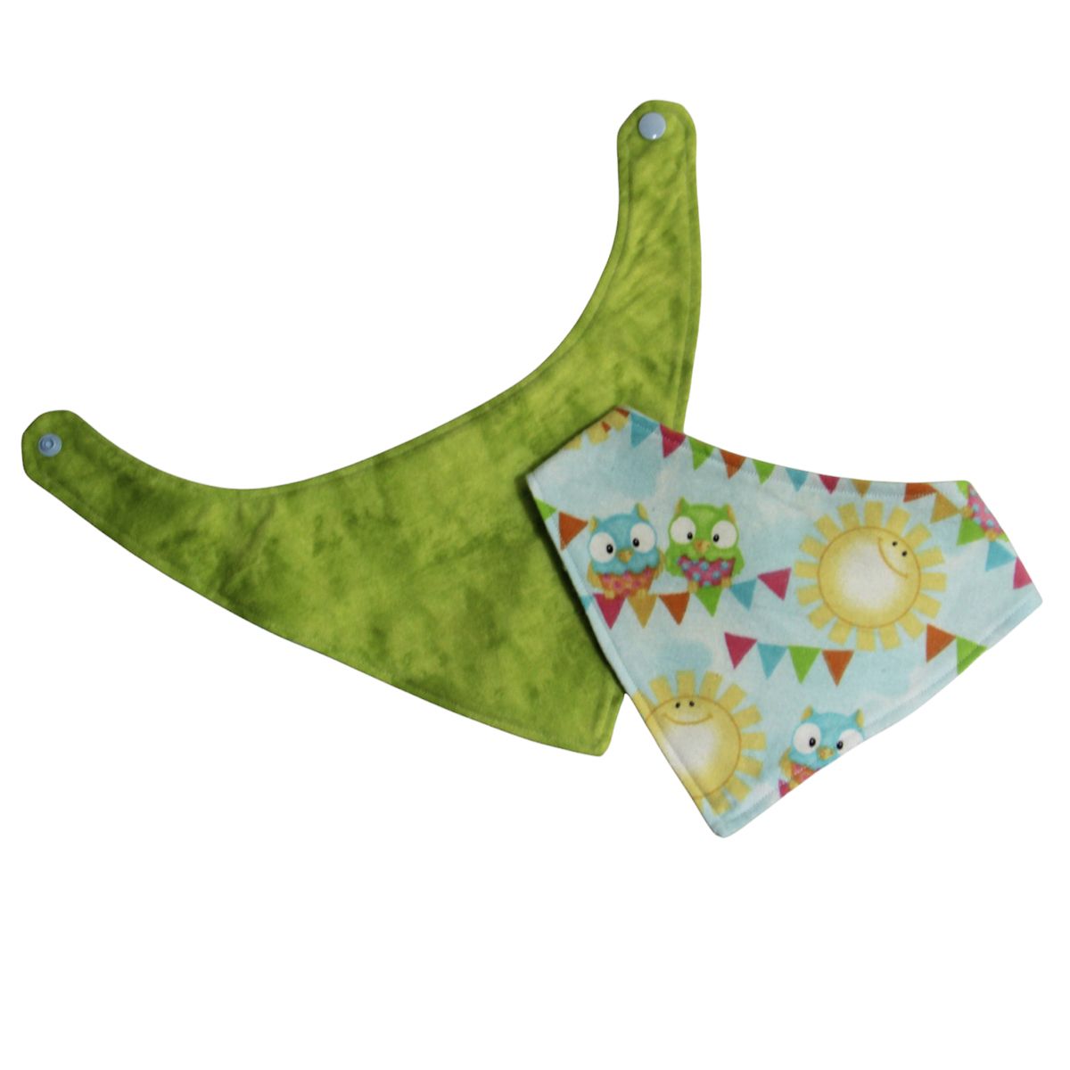 NSP110N Owl Bandana Bib