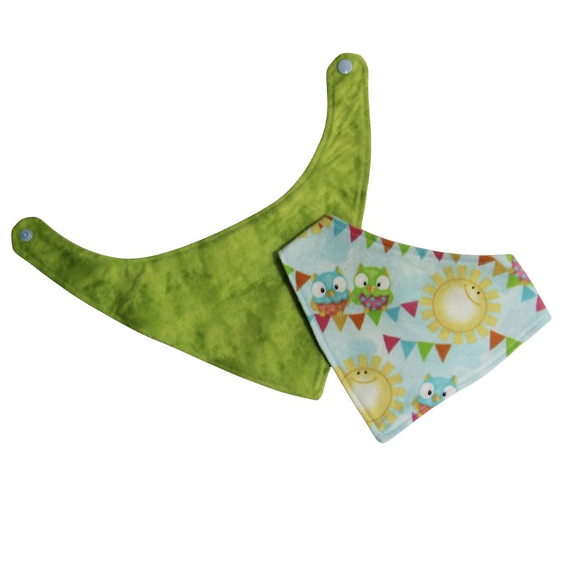 NSP110N Owl Bandana Bib