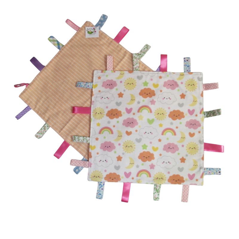NSP111T Peach Rainbow Taggy