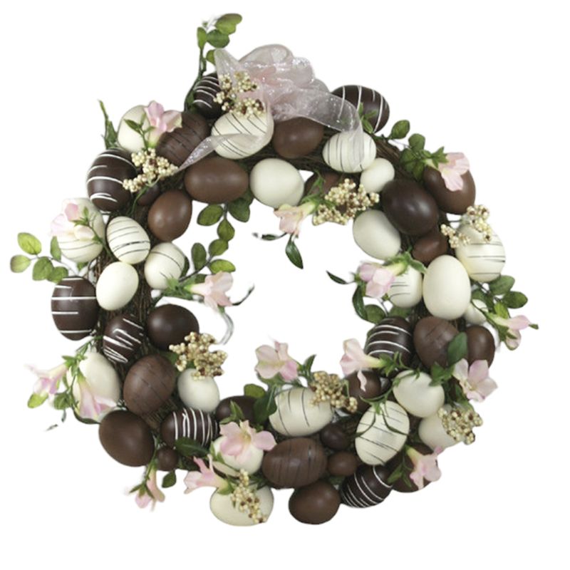 1B262 Chocolate Egg Wreath