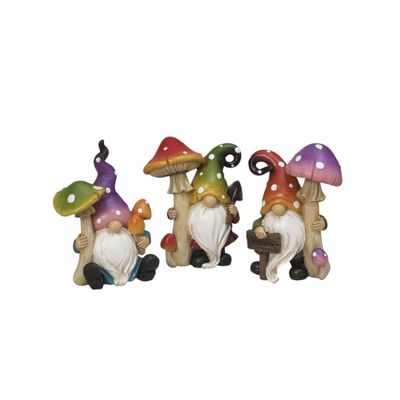 MN114 Gnome with Mushroom