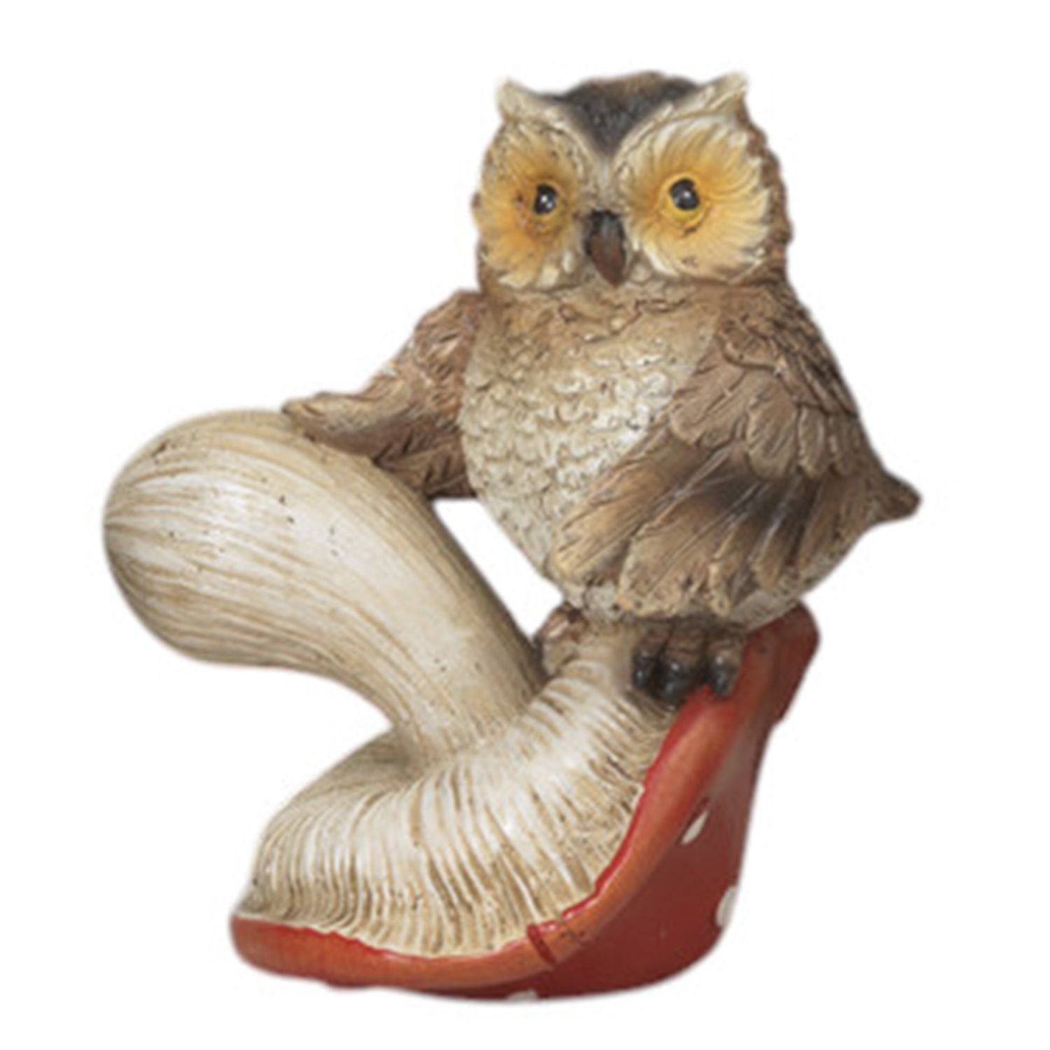 GC134 Owl on Mushroom