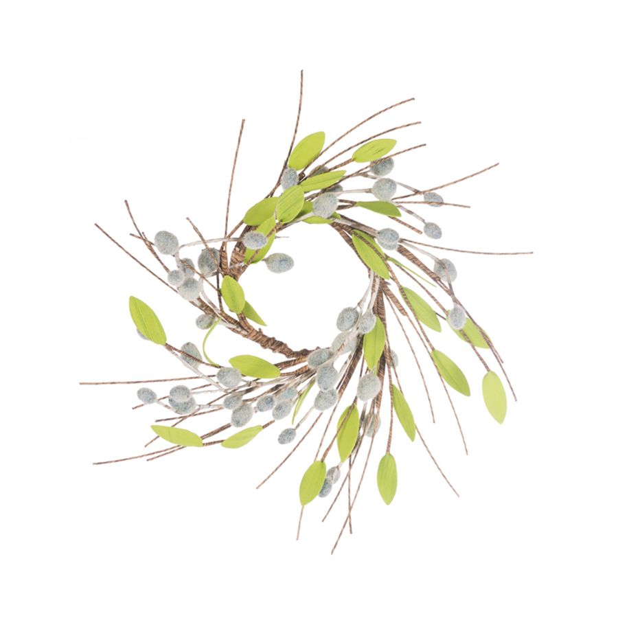 1B279CR Pussy Willow Candle Ring
