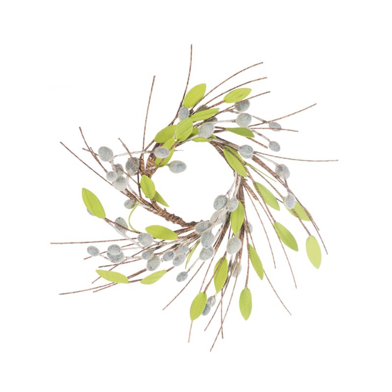 1B279CR Pussy Willow Candle Ring