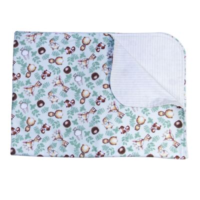 NSP109K Wood Critters Blanket