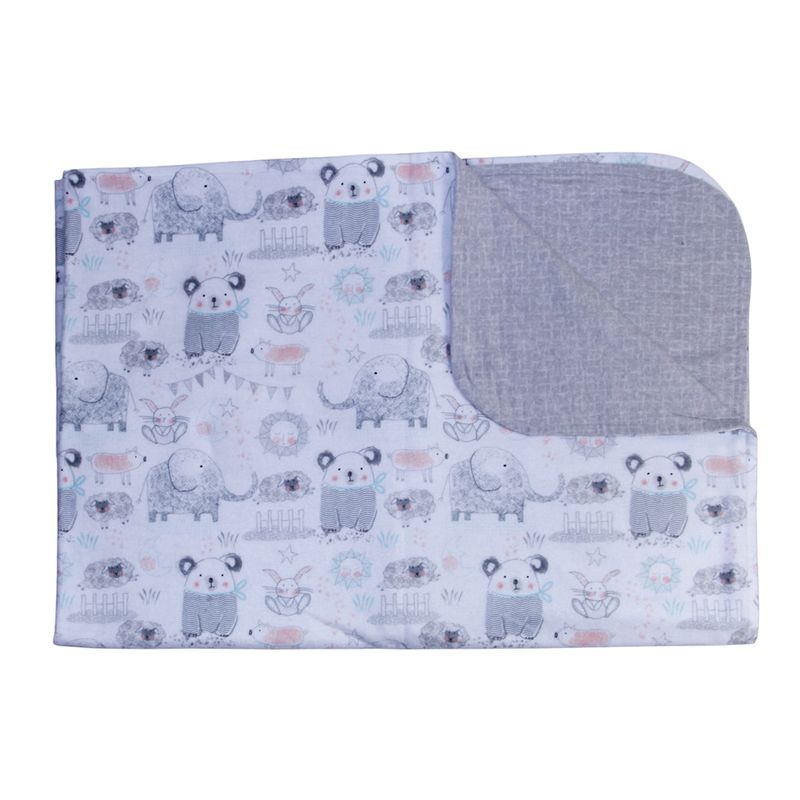 NSP108K Gray Chalk Blanket