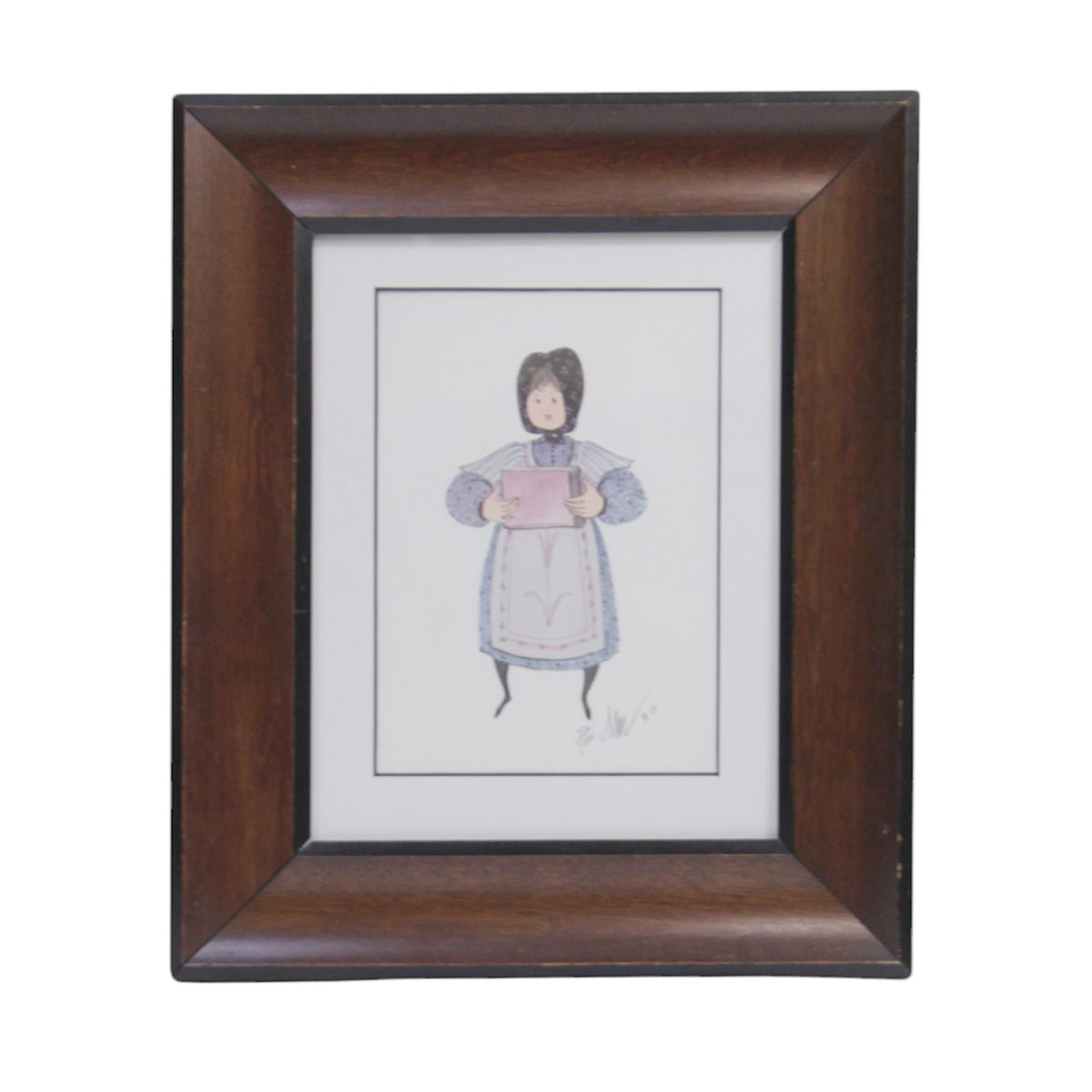 TG225 Girl Framed Print