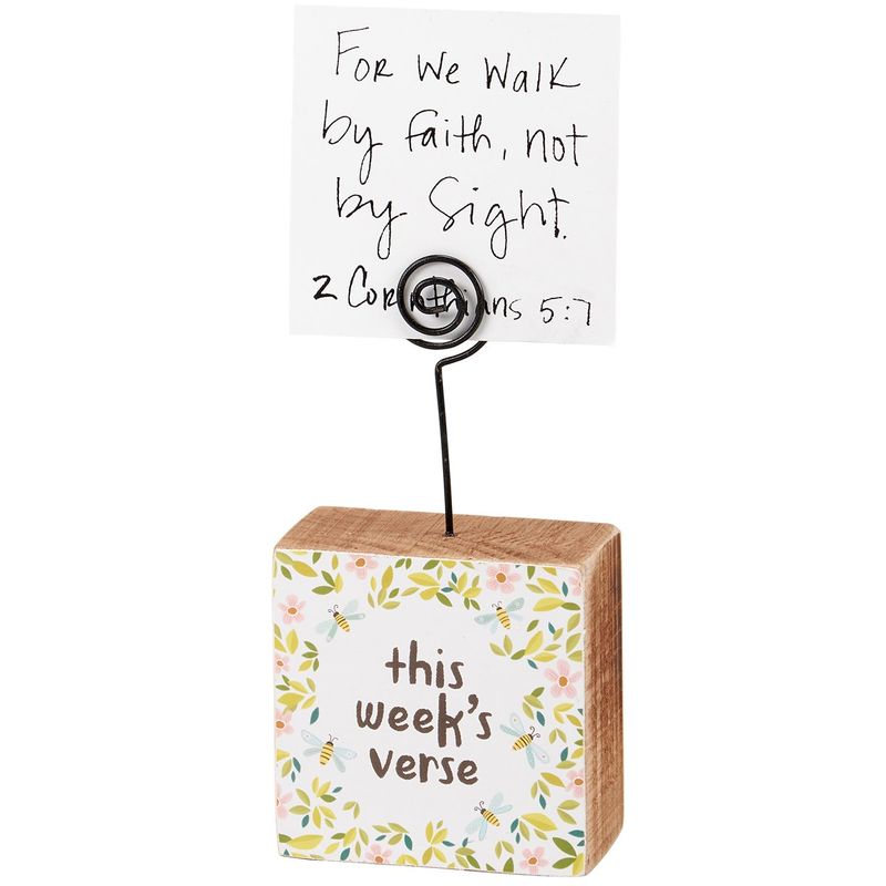 BF130  Weekly Verse Photo Block
