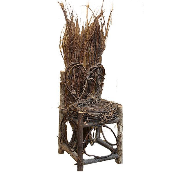 DA052 Rustic Twig Chair
