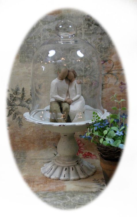 DO329 10in Clear Glass Cloche Dome