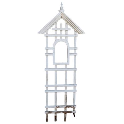 DO386 White Arch Trellis