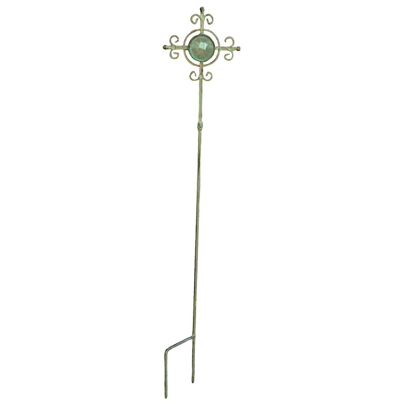 DO382 Jeweled Metal Stake