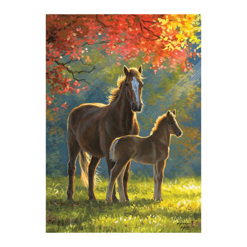 DO306F Fall Horse House Flag