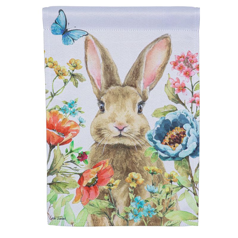 DO312G Garden Bunny Garden Flag
