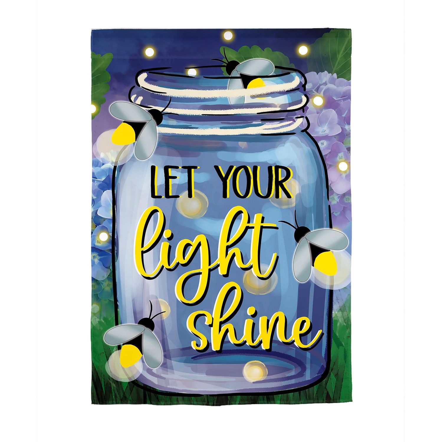 DO314F Let Your Light Shine House Flag