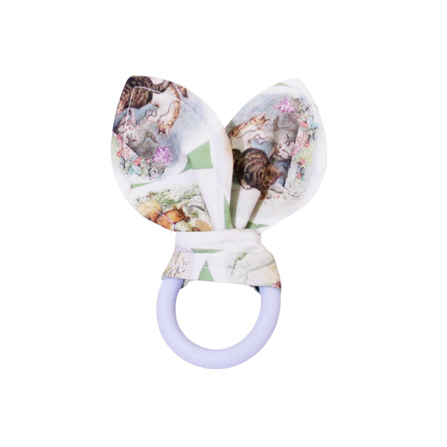 NSP125E Vintage Storybook Rabbit Teether