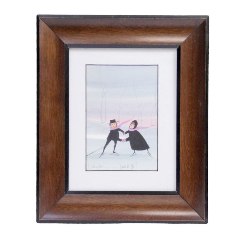 TG224 Don't Let Go  - P Buckley Moss - Framed Print