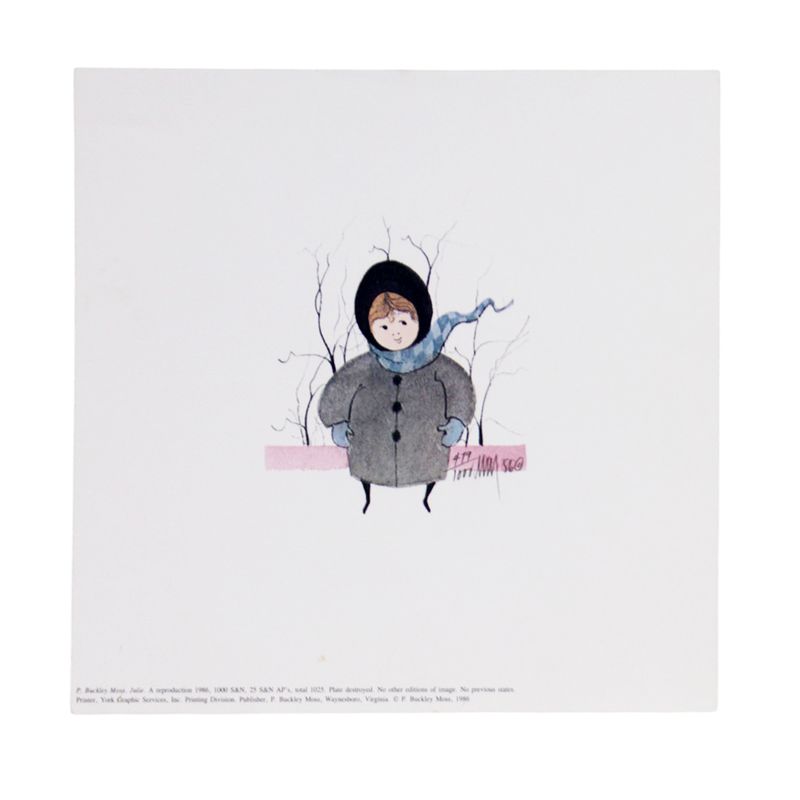 TG226 Julie - P Buckley Moss - Print