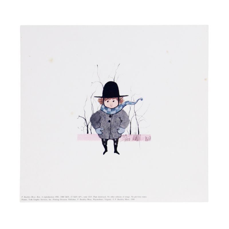 TG227 Ben - P Buckley Moss - Print