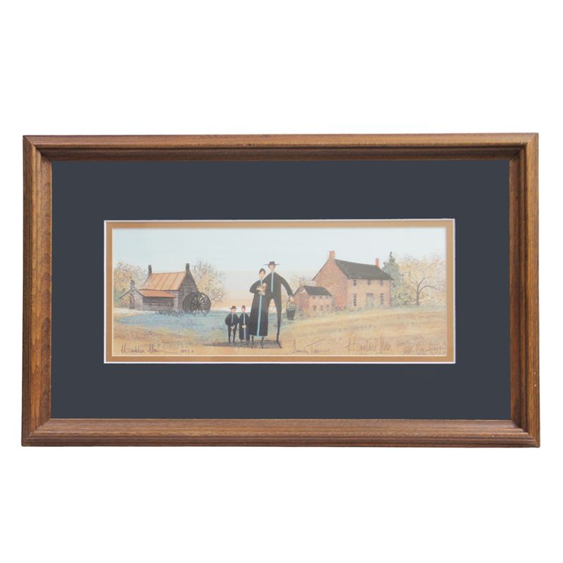 TG229 Family Ties - P Buckley Moss - Framed Print