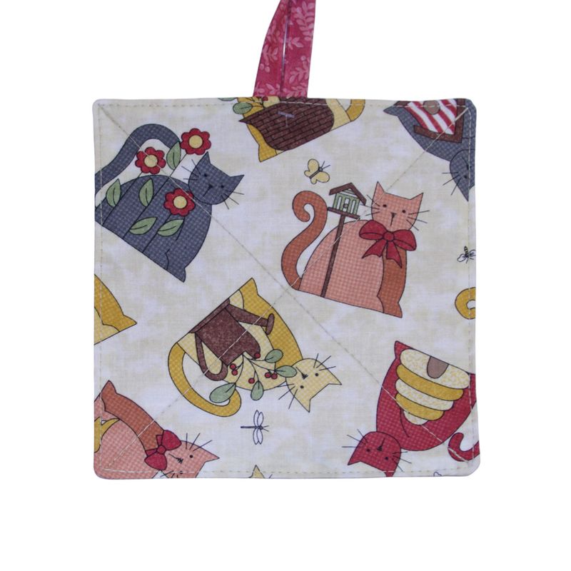 KL855J  Burgundy Cats Jar Opener