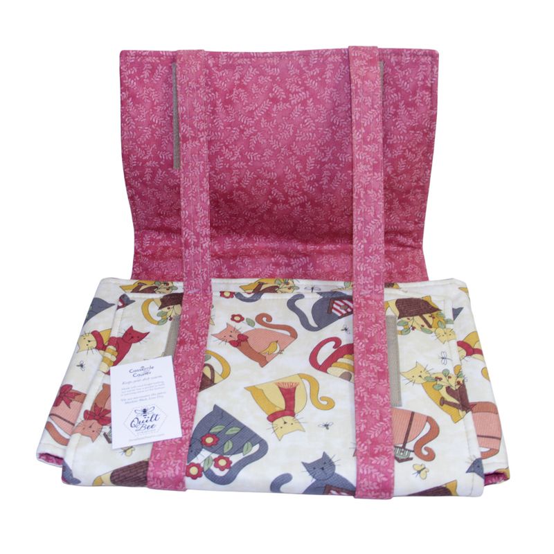 KL855CC  Burgundy Cat Casserole Carrier