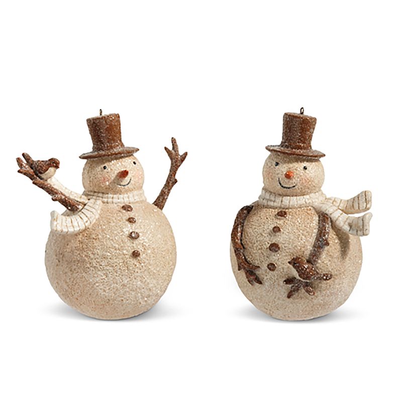XU443P Whimsical Snowman Ornament