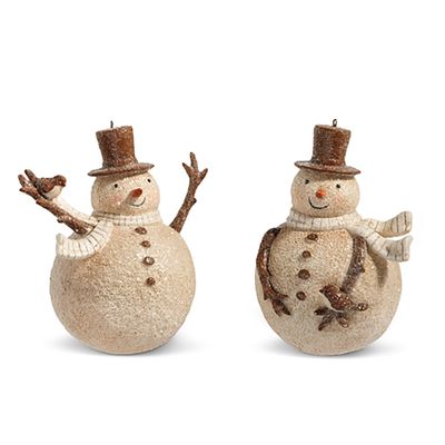 XU443P Whimsical Snowman Ornament
