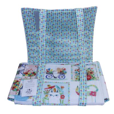 KL873CC  Scallop Cats Casserole Carrier