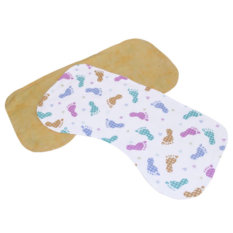 NSP106P Happy Feet Burp Pad