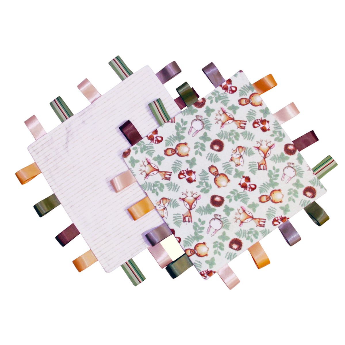 NSP109T Woodland Critters Taggy Cuddler