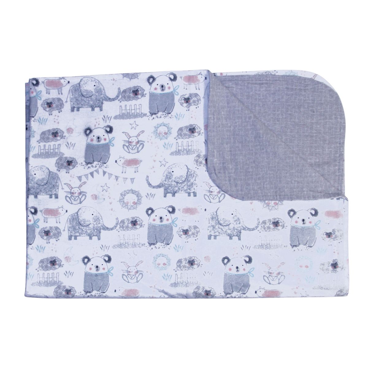 NSP108K Gray Chalk Blanket