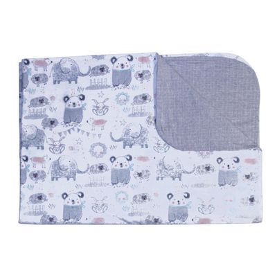 NSP108K Gray Chalk Blanket