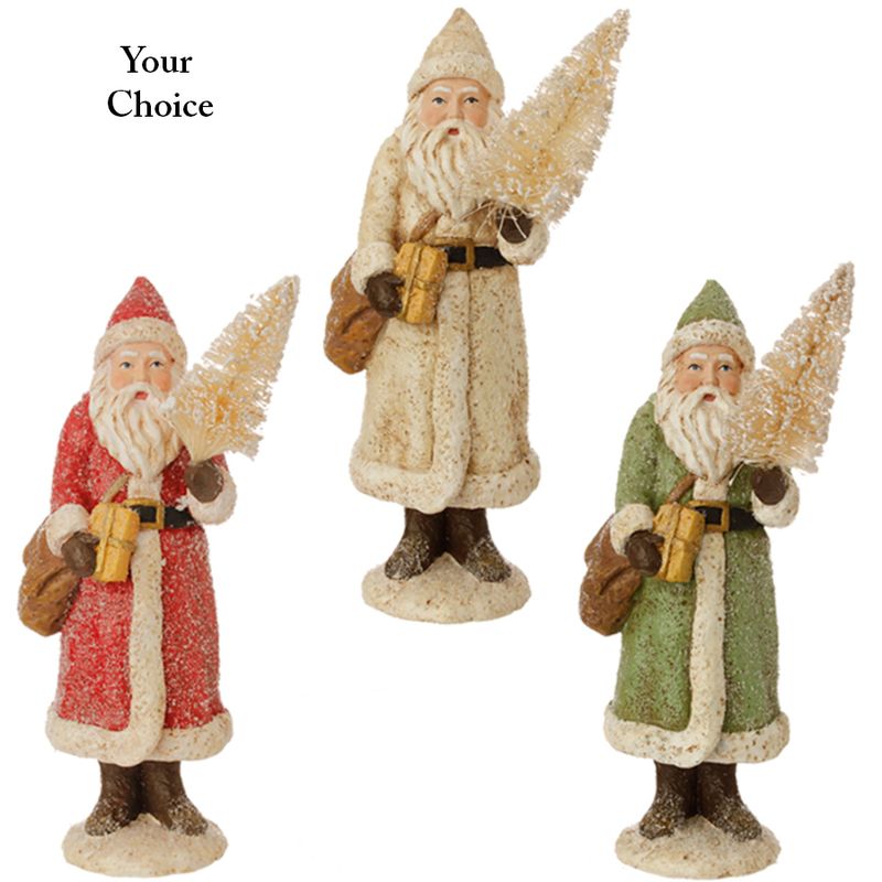 XX078 Vintage Nick w/ Bottle Brush Tree