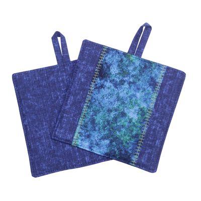 KL803H Earth Jewels Batik Hot Pad