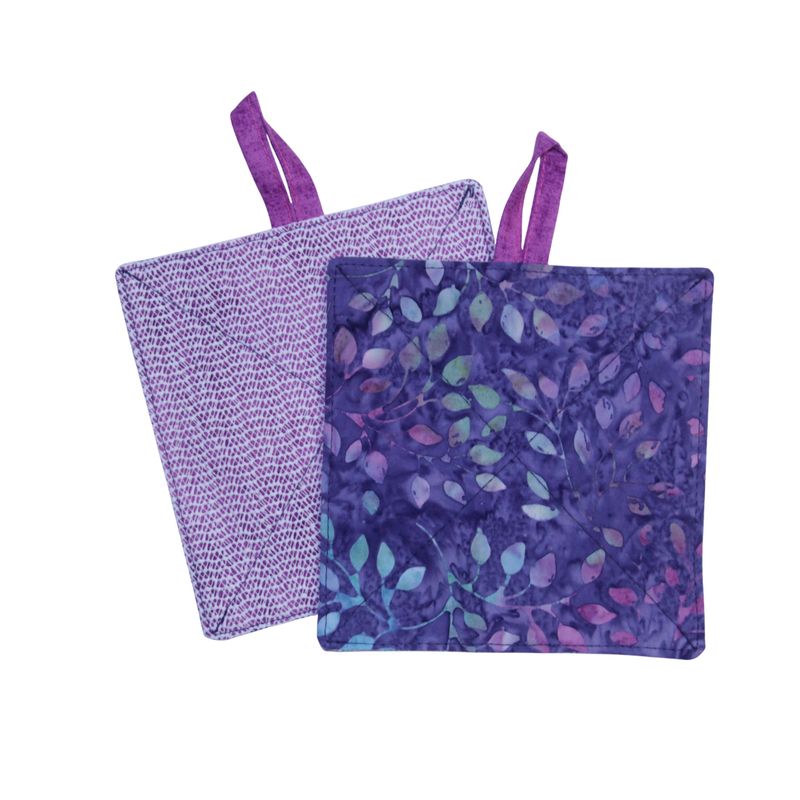 KL804J Grape Leaf Batik Jar Opener