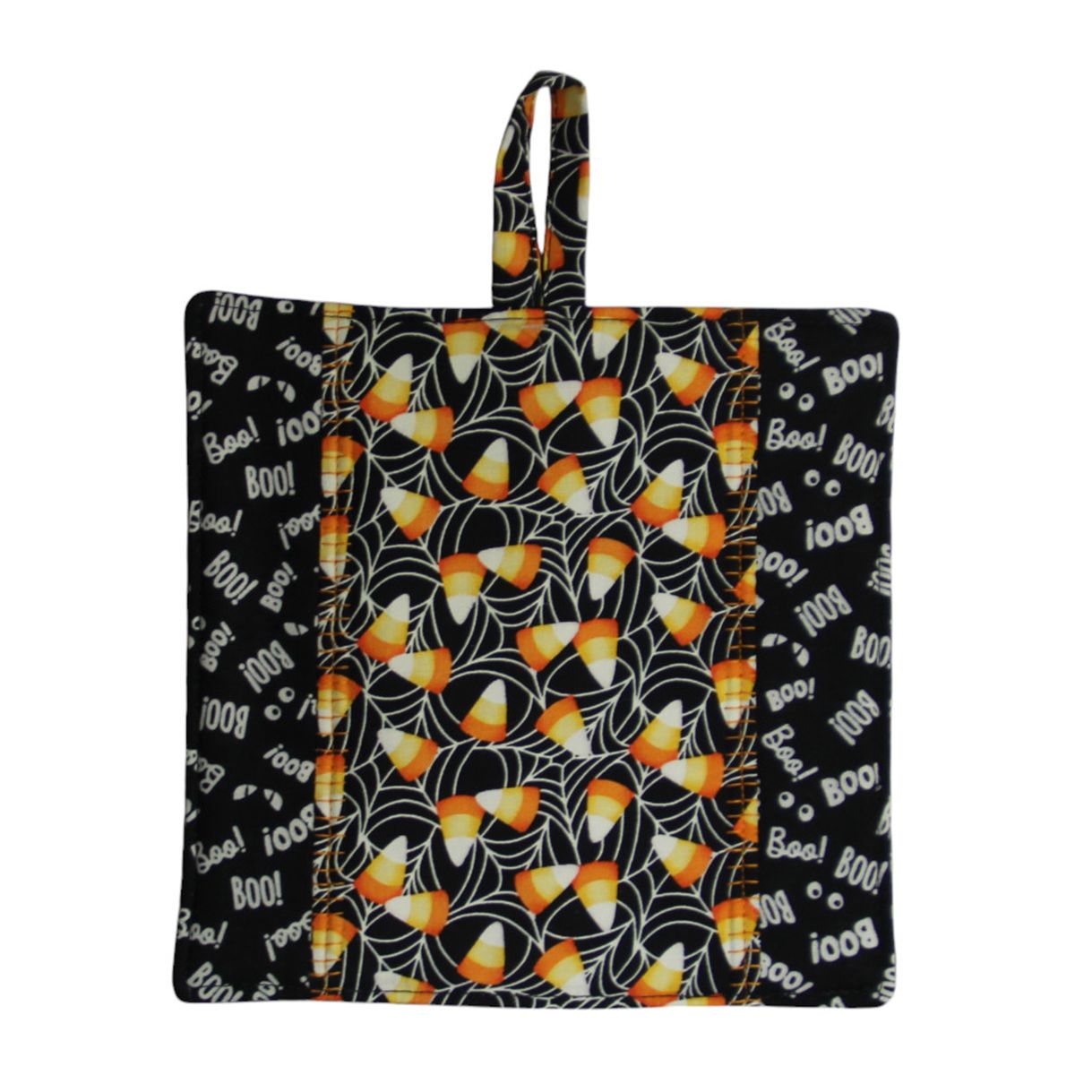 KL879H Candy Corn Boo Hot Pad