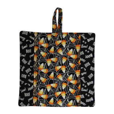 KL879H Candy Corn Boo Hot Pad