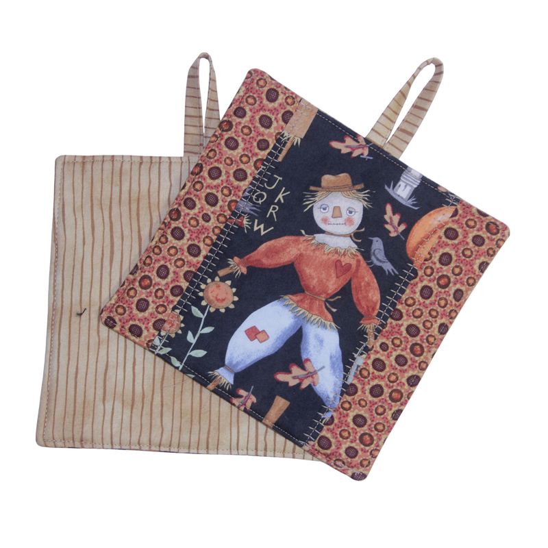 KL891H Prim Scarecrow Hot Pad