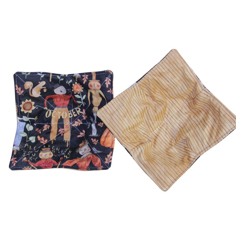 KL891W Prim Scarecrow Bowl Cozy