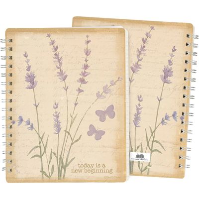 PD867 Lavendar Spiral Notebook
