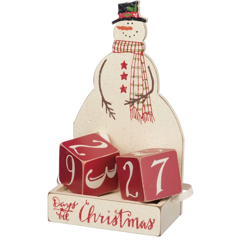 XA208 Snowman Count Down