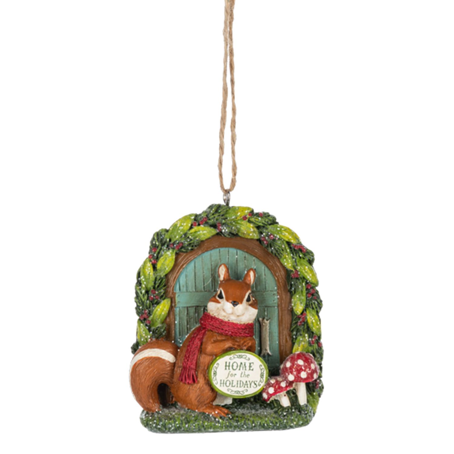 XO742  Woodland Animal Ornaments