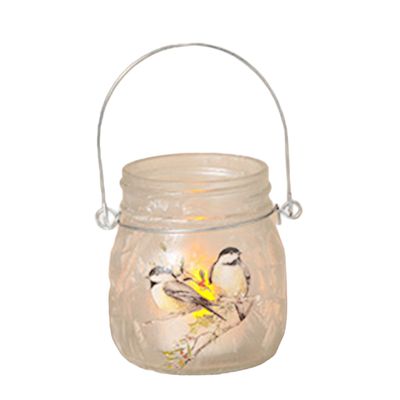 CA544 Chickadee Candle Holders