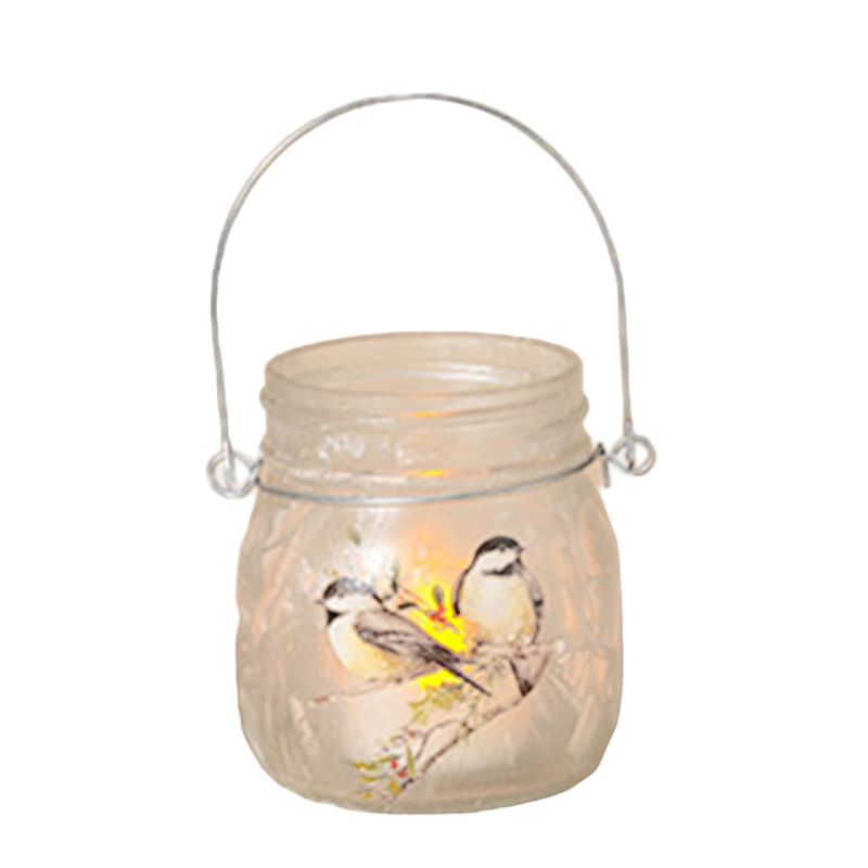 CA544 Chickadee Candle Holders