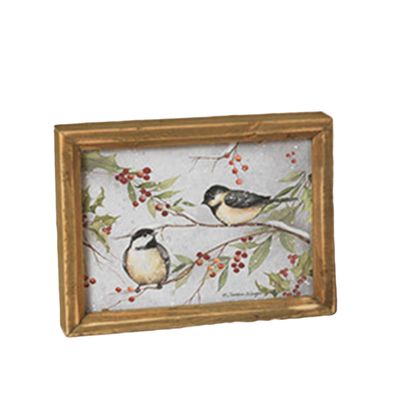 AC367 Chickadee Wood Block